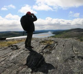 Point de vue en randonnée